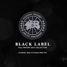 Is a canadian holding company of winter clothing manufacturers. Canada Goose Black Label Logos