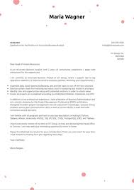 Letter of request for help. Associate Business Analyst Cover Letter Sample Kickresume