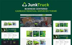 Junktruck Garbage Removal Service Wordpress Theme Removal Garbage Junktruck Theme Wordpress Removal Services How To Remove Wordpress Theme