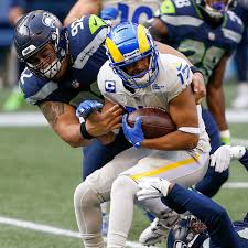 Los angeles sacked seahawks quarterback russell wilson five times and recorded one interception in the win. J6qbsr5apx0mpm