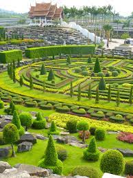 Nong Noch Garden Pattaya Thailand Jardim Botanico Jardim Imagens Natureza