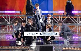 إقبال كثيف علي حفلة Bts في الرياض اليوم 11 أكتوبر 2019 صور حفل فرقة Bts بتس في السعودية Return To Work Bts Good Morning America