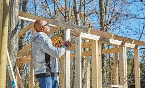 How To Build A Treehouse The Home Depot Our plans are thorough and are loaded with treehouse construction tips and advice from professional builders with hundreds of treehouse projects in their.