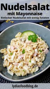 So einfach bereitest du den nudelsalat mit mayo zu. Nudelsalat Mit Mayonnaise Lydiasfoodblog