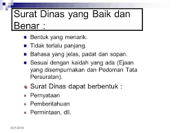 Cara menulis alamat pengiriman di dokumen / surat. Tata Cara Pembuatan Surat Dinas Ppt Download