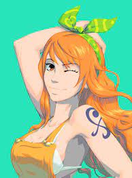 One Piece Nami By Armando One Piece Nami Female Anime Outline Drawings