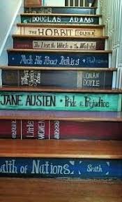 Stairs With Book Titles Book Stairs Book Staircase Stairs