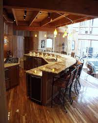 See more ideas about kitchen remodel new kitchen kitchen design. Kitchen Islands Are Also The Focal Point Of The Kitchen Design Here Are Some Functional And Inspired K Curved Kitchen Kitchen Bar Design Curved Kitchen Island