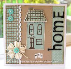 See more ideas about card making templates card making tutorials fun fold cards. Kath Stewart New Home Cards Housewarming Card Card Making Designs