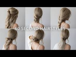 Easy hairstyle tutorial for long hair with braided flowers. Download Hair Styles 3gp Mp4 Codedwap