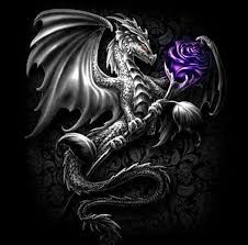 Black And Purple Dragon Tattoo Dragons Dragon Tattoo Designs Dragon Pictures Dragon Tattoo