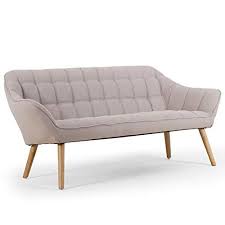 Menzzo Scandinave Canapes Tissu Beige 83 En 2020 Canape 3 Places Canape Tissu Beige Canape Convertible 3 Places