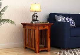 Once You Have Perfect Sofas After That All You Need Is To Get The Perfect Table Tables Can Be Corner Ones Or S Solid Wood Side Table Table Side And End