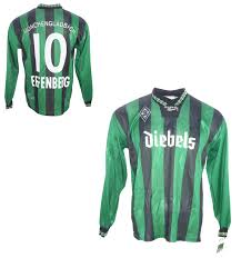For that other german team supporters only i guess. Reebok Borussia Monchengladbach Jersey 10 Effenberg Diebels1996 97 Men S S M L Xl Xxl Shirt Buy Order Cheap Online Shop Spieler Trikot De Retro Vintage Old Football Shirts Jersey From Super Stars