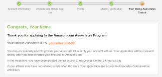 How to sign up for Amazon affiliate program and obtain Amazon ...