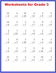 This is a comprehensive collection of free printable math worksheets for grade 2, organized by topics such as addition, subtraction, mental math, regrouping, place value, clock, money, geometry, and multiplication. Printable Multiplication Worksheets For Grade 3 In Pdf With Pictures The Multiplication Table