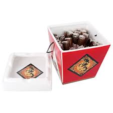 Ceramic Punch Egg Roll Takeout Gift Set