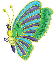 You will find free designs that you can download as many times as you want, in the format you want. Free Butterfly Embroidery Designs 1