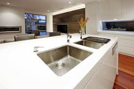 Counters are laid on them, sinks installed within them, dishwashers and ranges bracketed by them, and pots and pans are stored. How To Choose The Right Stainless Steel Kitchen Sink Houzz Nz