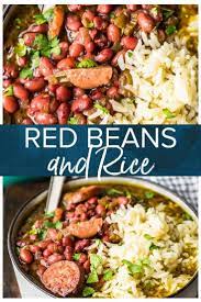 Hands Down The Best Red Beans And Rice Recipe It S Rich Hearty And So Flavorful The Beans Are Perfectly Ten In 2020 With Images Red Bean And Rice Recipe Legumes Recipe Recipes