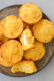 Spin the grits in the carafe of a blender on high for 30 seconds. Sweet Potato And White Cheddar Corn Muffins Maebells