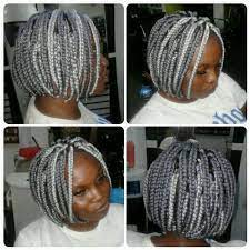 Grey Hairnatomy Silver Grey Ombre Bob Braids Greyhairnatomy Silvergreyombrebobbraids Hairxeterahair Knitted Hats Hair Styles Style