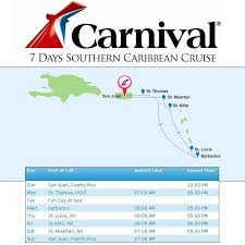 Save more on your next flight from san juan to puerto rico! Carnival Valor Our 7 Day Cruise Through The Caribbean Puerto Rico