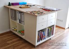 As we are rather cash strapped i am toying with the idea of simply replacing the cabinet doors with the adel by ikea. Sewing Machine Table With Smart Sliding Tray For Machine Ikea Hackers