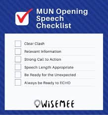 The essential backbone to every mun conference is the position paper. Mun Opening Speech Guide With Examples Wisemee