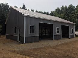 10' charcoal gray steel corner & gable trim. Pewter Walls Charcoal Roof Pioneer Pole Buildings Inc Facebook