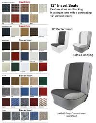 Deluxe 12 Inch Seat Insert Vw Interior Kit Beetle Sedan 1965 1966
