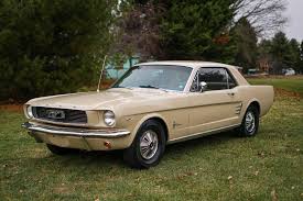 Image result for Sahara Beige 1966 Mustang