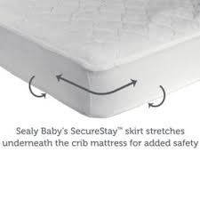 Sealy Quilted Stain Protection Crib Mattress Pad Crib Mattress Pad Mattress Crib Mattress