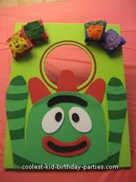 Printed latex balloons | yo gabba gabba collection | party accessory. Coolest Yo Gabba Gabba 2nd Birthday Party