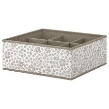 Rassla Box With Compartments White 9 X16 X3 Ikea In 2020 Ikea Ikea Bedroom Storage Ikea Storage