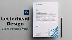 Chella print provides business card , head paper and design. Letterhead Design In Photoshop Tutorial How To Design A Letterhead Maxpoint Hridoy Youtube