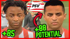 In the game fifa 21 his overall rating is 77. Fifa 21 New Faces Psv Realistic Career Mode Fifa 21 Ihattaren Fifa 21 Madueke Sofifa Youtube