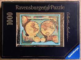 Find many great new & used options and get the best deals for ravensburger antique world map 1000pc jigsaw puzzle 19004 at the best online prices at ebay! 1000 Ravensburger Antique Map Collection Exclusiv Rare Puzzles Antique Map Antique World Map Map Puzzle