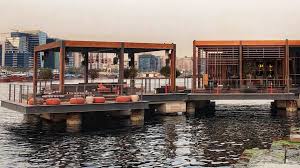 A bustling waterfront promenade with rich heritage and contemporary areas for shopping, dining and entertainment. Chiceats Skafos Zabeel House Al Seef Harper S Bazaar Arabia