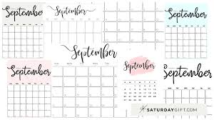 Jun 28, 2021 · 2021 12 month calendar printable free pdf | delightful to my personal website, with this occasion i am going to provide you with about 2021 12 month calendar printable free pdf. Cute Free Printable September 2021 Calendar Saturdaygift