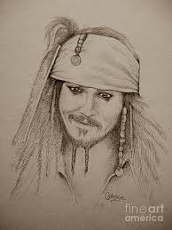 Pirate Of The Caribbean Drawings for Sale