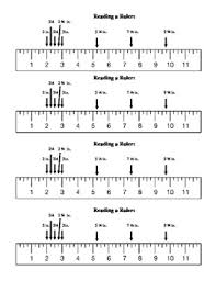 How do you read an inch ruler. Teaching Kids How To Read A Ruler To The Nearest Quarter Inch Tpt
