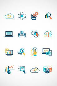 Financial Data Vector Icon Png Images Ai Free Download Pikbest Graphic Design Portfolio Print Data Icon Vector Icons
