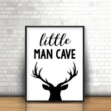Black And White Deer Printable Little Man Cave Deer Antlers Oh Deer Mountain Travel Rustic Woodland Black White Printable Wall Art Q Boy Wall Art Printable Wall Art Quotes Wall Art Quotes