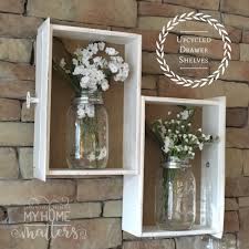 Mason jar flowers wall art. If There S One Item That Can Be Successfully Turned Into Something That Looks Gorgeous It S Mason Mason Jar Decorations Mason Jar Wall Decor Flower Wall Decor