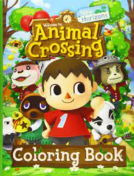 More 100 images of different animals for children's creativity. Animal Crossing New Horizons Coloring Book Animal Crossing New Horizon Adults Coloring Books Stress Relieving For Anyone Amazon De Spider Green Fremdsprachige Bucher