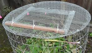 Werfen Sie Einen Blick Auf Diese Idee Fur Einen Grossen Komposter Aus Metall Mit Verschiedenen Grunen Pflanzen Und Grun Kompost Selber Bauen Metall Selber Bauen