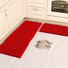 Maybe you would like to learn more about one of these? Kitchen Rugs Runner Set Non Skid Floor Mat For Bathroom Absorbent Comfort Bathmats Rugs Toilet Covers Home Garden