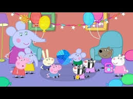 Now it's time for pass the parcel. Peppa Pig Edmond Elephant S Birthday Youtube