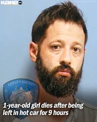 A man has been arrested for second-degree murder after he allegedly left  his 1-year-old daughter in a hot car for over nine hours in Louisiana.